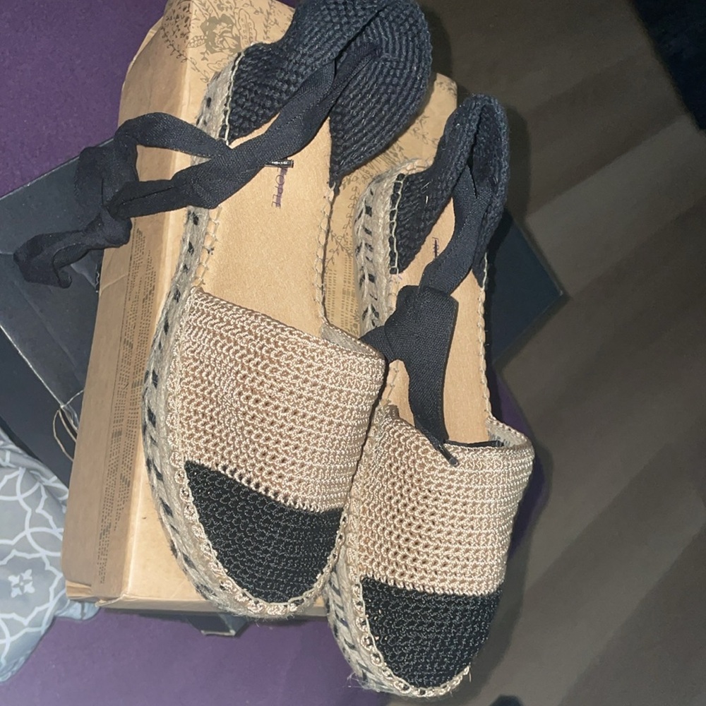 Free People espadrilles — “Island Time Wrap” sandal 💃🏻🤩🎉🔥
